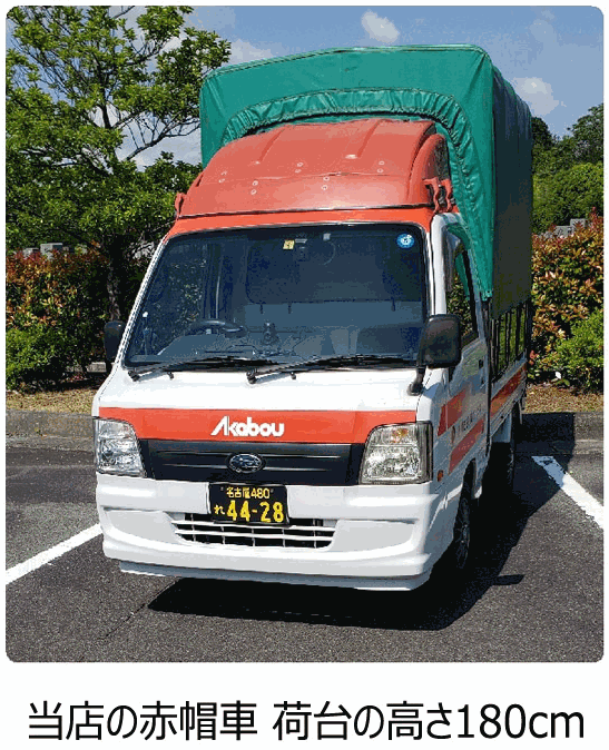 赤帽車高さ180cm